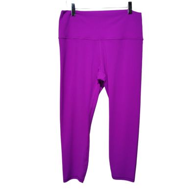 Athleta Women's Sz 1X 7/8 Length Transcend Leggings Bright Purple Ankle Athletic